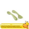 thumbnail image 4 of Muqee Peeko Baby Led Weaning Dining Set in Green Color made of Food Grade Silicone - (3 Piece Set), 4 of 10
