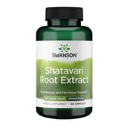 Swanson Shatavari Ayurvedic Female Rejuvenator 500 mg 120 Capsules
