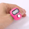 thumbnail image 3 of DQrwqpou Mini contador dedos LCD Contador digital electrónico Rango 0-99999 (Rosa), 3 of 8