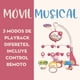 thumbnail image 4 of Móvil Musical Para Cuna Incluye 36 Piezas de Animalitos Color Rosa, 4 of 5