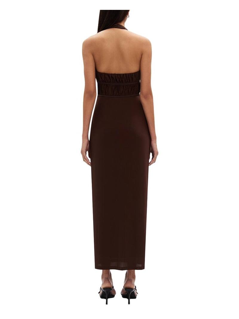 Misha womens The 'Celine' Mesh Dress, xs, Brown
