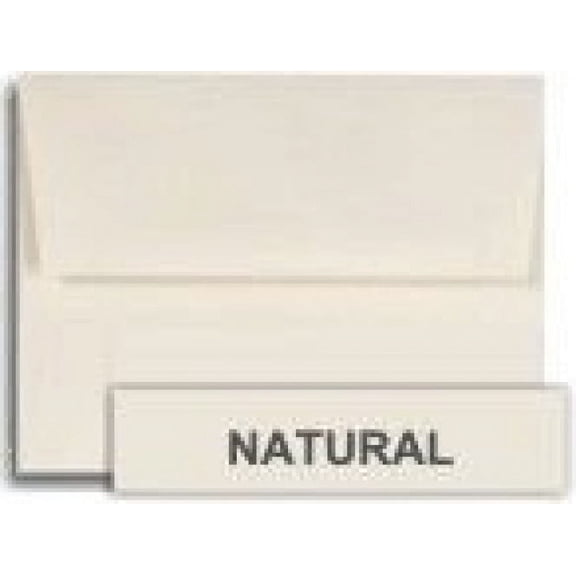Cougar Opaque - Announcement Envelopes - NATURAL - A10 Envelopes - 250 PK