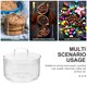 thumbnail image 5 of Tarro de cristal transparente para almacenamiento de alimentos Qiysamall, a prueba de fugas, 5 of 8
