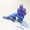 Purple, variant on Articulated Kirin 3D Printed Qilin Mythical Beast Figure Flexible Jointed Oriental Creature for Desktop Ornament and Cultural Gift Display Purple