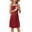 Wine Red, variant on Ekouaer Womens Sleeveless Nursing Dress Summer Breastfeeding Dresses Adjustable Strap Maternity Clothes