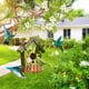 thumbnail image 4 of Puntoco Casa De Pájaros De Resina, Manualidades, Nido De Pájaro, Patio, Jardín, Villa, Balcón, Colgante De Pared, Jardín, Paisajismo, Decoración Al Aire Libre, Nido De Pájaro By24041, 4 of 7