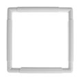 thumbnail image 2 of fastboy Cadre de Broderie Carrée à clip Blanc, Broderie DIY, original SKU : HA114902B, 2 of 2