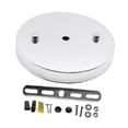 thumbnail image 4 of Milaget Canopy Kit DIY Project Iron for Hanging Lamp Replacement Ceiling Cover Plate Dia 12cm, 4 of 9