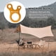 thumbnail image 3 of cámping ShineTrip 10x Tienda de campaña al aire libre Cuerda Hebillas Tensor Cierre (Oro) FLhrweasw Nuevo, 3 of 9