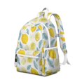 thumbnail image 2 of Lemon Backpack for School,Cute School Bag,Schoolbag with Adjustable Shoulder Straps & Padded Back,13.4"x11"x4.7", 2 of 6