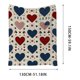thumbnail image 3 of Independence Day Blanket Festive Flannel Blanket Soft Warm Throw Blanket For Home Sofa Bed Holiday Decoration, 3 of 6