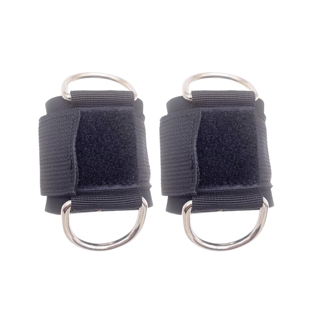 Muñequeras, accesorios para máquinas de cable, muñequeras acolchadas ajustables y cómodas con hebilla resistente para entrenamiento de fuerza.