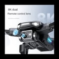 thumbnail image 4 of 8K HD Dual Camera Drone Remote Control Airplane Toys con FuncióN AutomáTica de EvitacióN de ObstáCulos para Regalo 3 Piezas de BateríA, 4 of 5