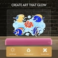 thumbnail image 4 of Amdohai Kids Drawing Pads Light Up Doodle Boards Colorful Writing Doodle Tablet 3D Magic Drawing, 4 of 8