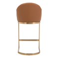 thumbnail image 4 of Scott Counter Stool Tan & Gold, 4 of 7