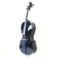 thumbnail image 3 of 4/4 Wood Cello Bag Bow Rosin Bridge Black (Old code:85409801), 3 of 12