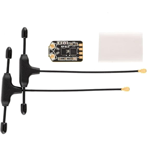 B.IVW 2.4GHz ExpressLRS Micro Receiver, Compatible with RadioMaster RP3 FPV Racing Drone