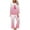 Pink A, variant on Loungewear for Women Breast Cancer Awarenes 2 Piece Sets Pink Ribbon Month Shirts Pants Survivor Inspirational Pajamas Sets