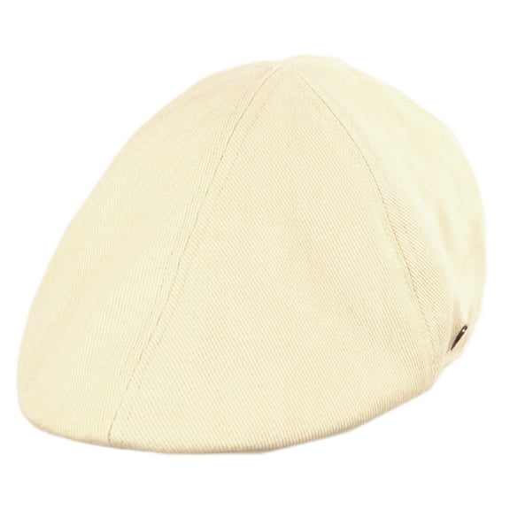 Cotton Twill Duckbill Cap - S - Beige