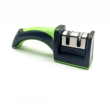 

Manual Knife Sharpener 3-Stage Quick Sharpener Whetstone Stick Knife Sharpening Tool for All Knives Kitchen Gadget Sharpener