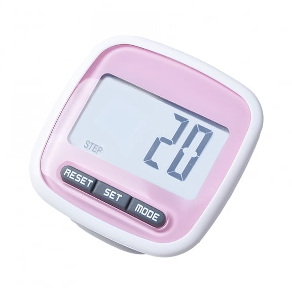 GJX Pedometer Step Counter for Walking and Miles, Step Tracker with Large Digital Display and Clip Lanyard, Steps Track Accurately Steps Monitor Watch