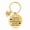 XKYX041 Keyring Solid gold, variant on Keychain Charms for Female Besties & Sisters - Christmas Gifts with Engraving - Metal Keychains Wholesale