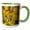Green/White, variant on 3drose, Morocco, Atlantic Coast, Tamri, Market Bananas-af29 Wbi1714 - Walter Bibikow, 11oz Two-tone Red Mug