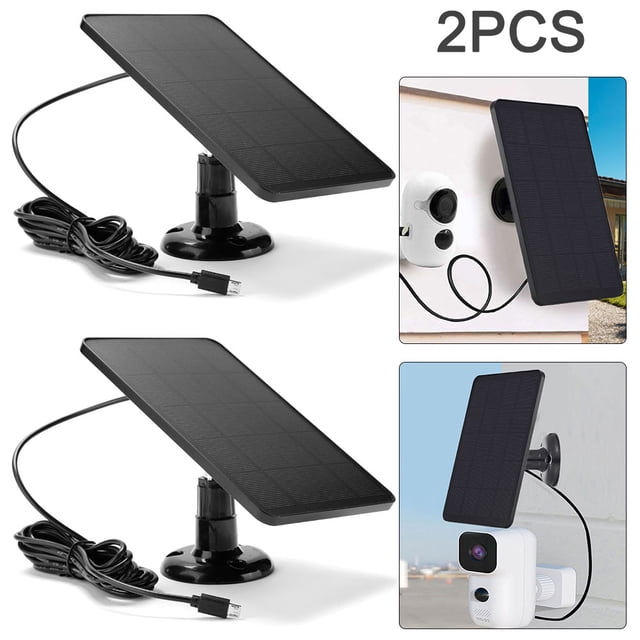 Paneles Solares Impermeables 10 W 5 V Carga en 1 para Cámara Vigilancia IP Bsvklp