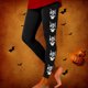 thumbnail image 1 of MKLEKYY Leggings ajustados con estampado de huesos para mujer, leggings de ejercicio para fitness, pantalones de yoga, 1 of 3
