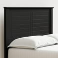thumbnail image 3 of Glenwillow Home Campagne Wood Panel Headboard in Black - Full Size, 3 of 12
