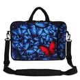thumbnail image 1 of Violet Mist 11 11.6 12 13 Pulgadas Bolso De Hombro Para Computadora Portátil Estuche De Transporte Funda Para Computadora Portátil Bolsa De Mensajero Para Computadora Neopreno Protector Impermeable Pa, 1 of 5