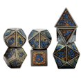 thumbnail image 4 of Juego de dados poliédricos CUTICAT 7 Piezas Para Accesorios de RPG Party UNA, 4 of 7