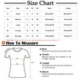 thumbnail image 2 of Women's Summer Tops Lace Floral Back Key Hole Blouses Vacation Tank Tops Casual Shirt, 2 of 5