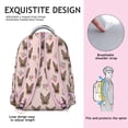 thumbnail image 5 of German Shepherd and Flowers Backpack for School,Cute School Bag,Schoolbag with Adjustable Shoulder Straps & Padded Back,15.3"x11"x7.1".﻿, 5 of 6