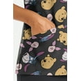 thumbnail image 4 of Winnie The Pooh Women's Graphic Scrub Top, Sizes S-3XL, 4 of 5