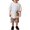 7-White, variant on WhouRiu Boys Girls Summer Outfits Kids Unisex Short Sleeve Graphic Tees And Shorts Sets Casual Wear