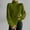 Green, variant on hoksml Sweaters for Women Fashion Turtleneck Loose Solid Color Womens Sweaters Long Sleeve Pullover Sweater Tops on Clearance