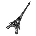 thumbnail image 1 of unbranded Adorno Torre Eiffel De Metal Negro Para Romántica En Hogar Y Oficina, 1 of 8