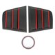thumbnail image 1 of par de persianas de ventana lateral de coche, cubierta de ventilación de aire ABS, reemplazo de persiana para Dodge Charger 2015-2022, 1 of 9