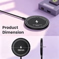 thumbnail image 6 of Magnetic Wireless Charger 3-Pack, 15W Wireless Charging Pad, Fast Charging Compatible with iPhone 17/16/15/14/13/12 Series, 6 of 11
