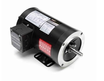 1 hp 1800 RPM 3-Phase 56C Frame TENV (rigid base) 230/460V Marathon Motor # Y535