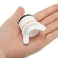 thumbnail image 4 of G1" Male Thread PPR Pipe Fitting End Cap with Butterfly, Tubing Stopper for Preventing Leakage, White 10Pcs, 4 of 4