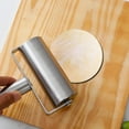thumbnail image 3 of Single Handed Rolling Pin, Stainless Steel Labor-saving Dumpling Skin Rolling Pin, New Type of Dough Skin Handheld Rolling Pin, 3 of 9