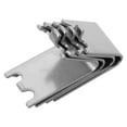 thumbnail image 1 of IDEANATEGRATE 4Ud Soporte Universal Para Estantes De Refrigerador Y Congelador Clip De Metal Color Plateado, 1 of 7