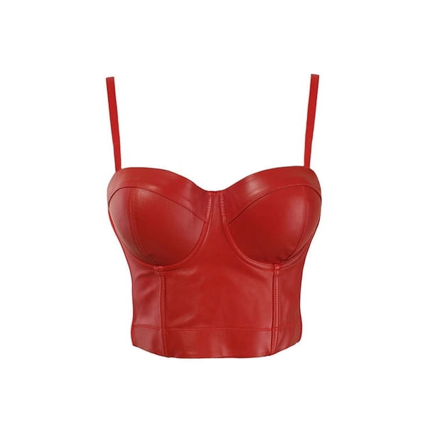 Chaleco elástico de verano de color sólido para mujer con tirantes de cuero, corsé sexy de estilo coreano que combina con todo, chaleco de pecho envolvente de estilo europeo y americano