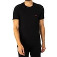 thumbnail image 3 of HUGO 3 Pack Lounge Crew T-Shirts, Black, 3 of 6