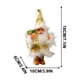thumbnail image 2 of pstuiky Adornos navideños de Papá Noel con bolsa de regalos para colgar en el árbol de Navidad. Figura decorativa para la mesa del hogar., 2 of 5