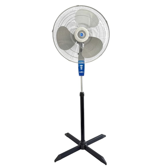 Ventilador de Pedestal Inteligente MAN Smart M Blu 18” con App Bluetooth, 3 Velocidades, Oscilatorio, 120 W