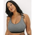 thumbnail image 5 of Medium Impact Wireless Sports Bra - Charcoal, 5 of 8