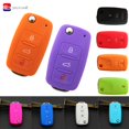 thumbnail image 2 of [listo Stock] funda protectora de silicona para llave de coche para Golf Bora Jetta Polo Golf Skoda huangjie unisex, 2 of 2